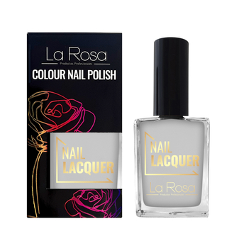 La Rosa nail polish - White 15 ml