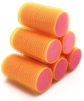 Sleeping hair rollers with Velcro with a sponge - 32 mm
