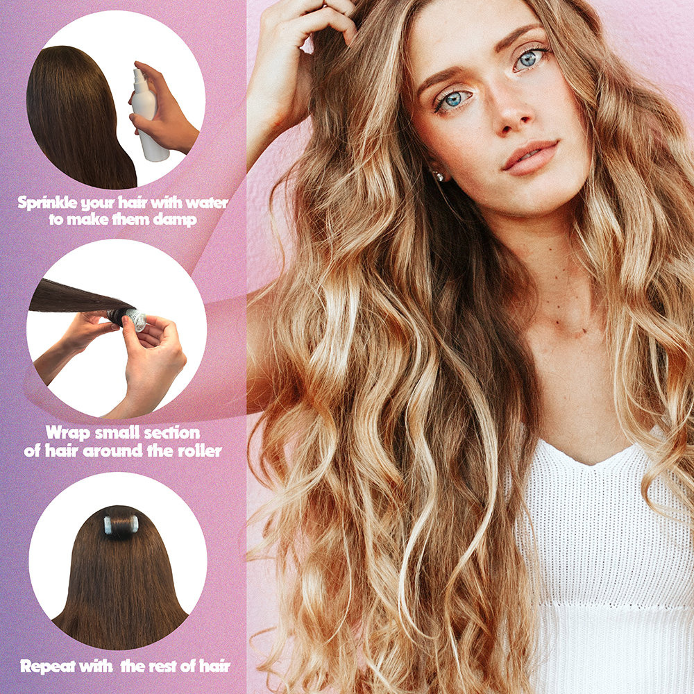 Rollers for hair with Velcro - diameter 25 mm diameter 25 mm | Hair \ Hair accessories \ Rollers & curlpapers | Drogeria internetowa: Galeria Wdzięku - Kosmetyki online Rollers for hair with Velcro - diameter 25 mm diameter 25 mm | Hair \ Hair accessories \ Rollers & curlpapers | Drogeria internetowa: Galeria Wdzięku - Kosmetyki online