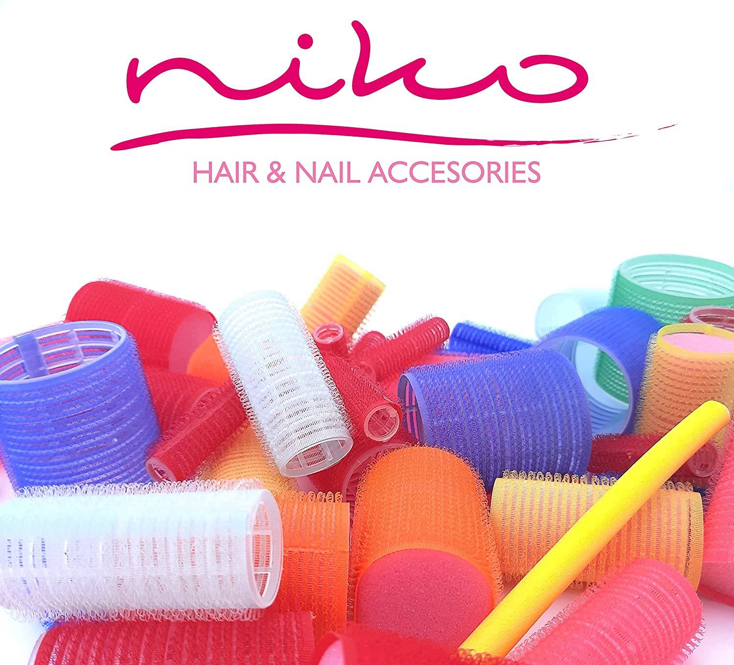 Sleeping hair rollers with Velcro with a sponge 20 mm
