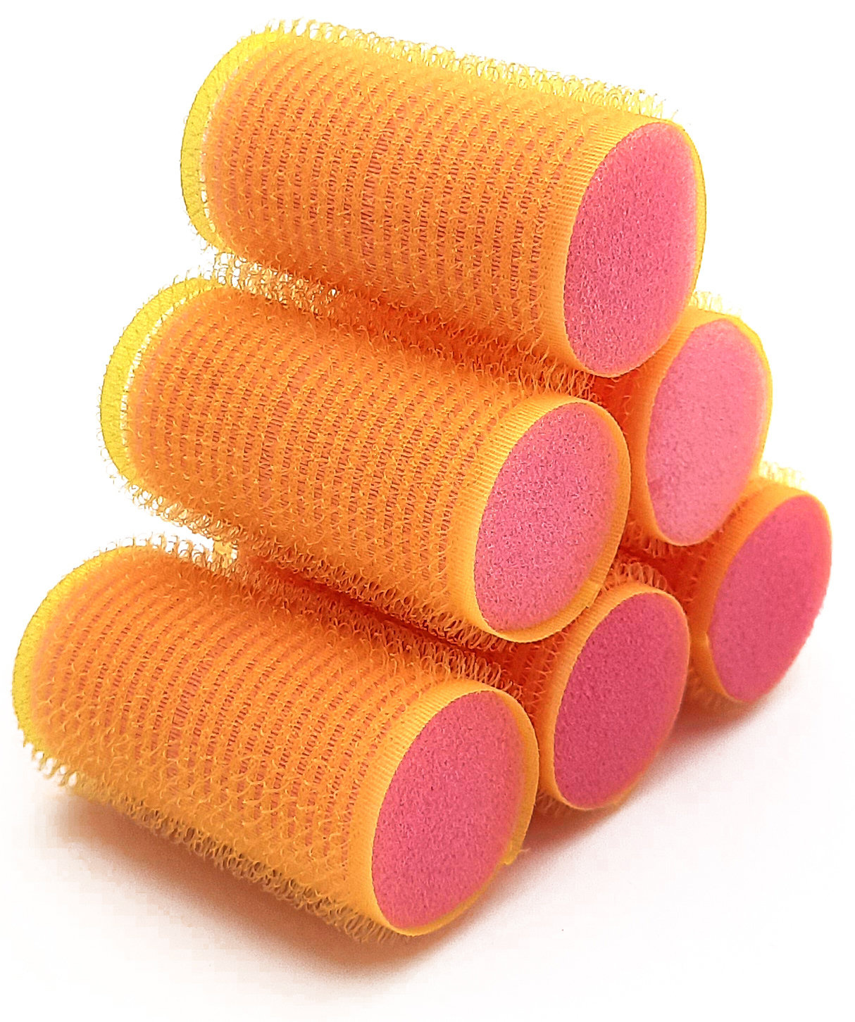 Sleeping hair rollers with Velcro with a sponge 32 mm diameter 32 mm