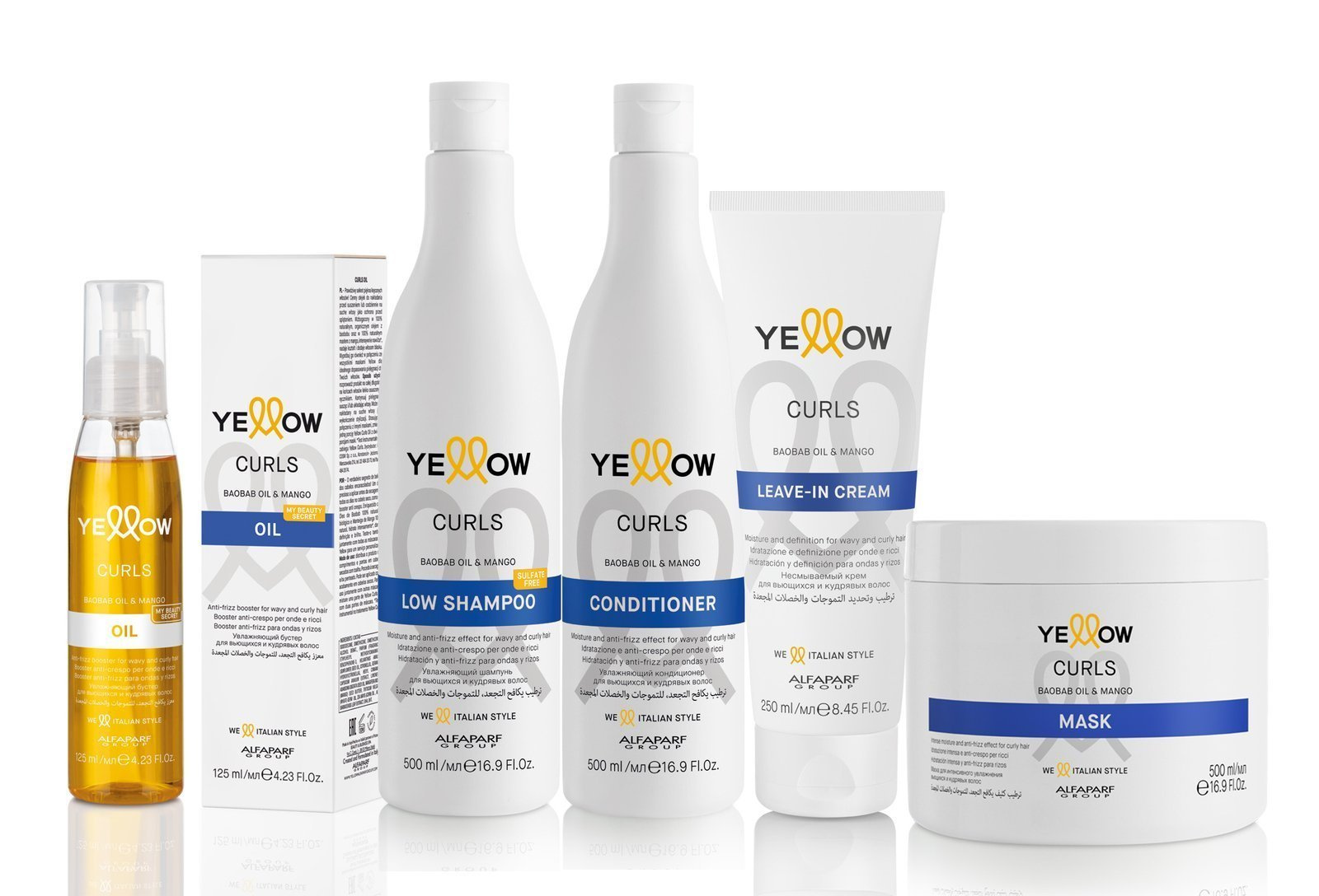 Yellow Curls MASK 500 ml Hair \ Masks & conditioners Hair \ Curls