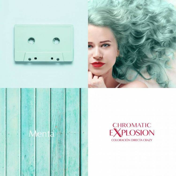 Yellow Direct Chromatic Explosion Colouring Cream GREEN Green