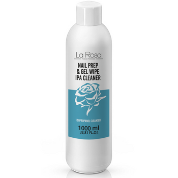 LaRosa IPA CLEANER 1000 ml – Nail Prep & Gel Wipe – Gentle & Effective