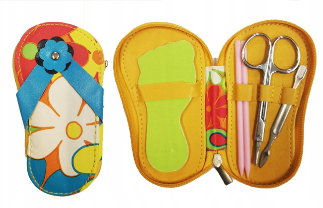 Mini manicure set "Flip-flops"