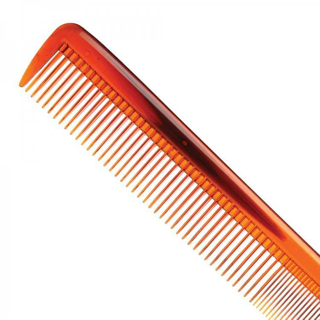 Hair comb - amber