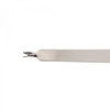 Double-sided Metal Nail File with Cuticle Pusher and Trimmer