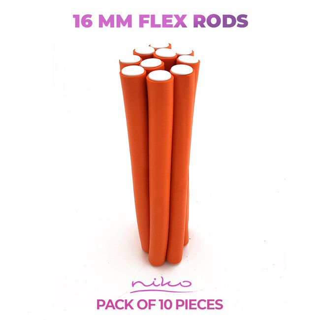 Hair curlers - short - diameter 16 mm