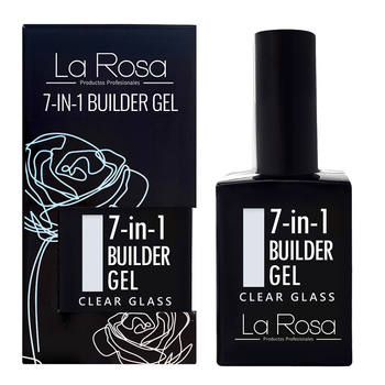 LaRosa 7-in-1 BUILDER GEL in a Bottle - CLEAR GLASS