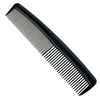Large hair comb black, purple
