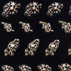 Gold nail stickers with zircons
