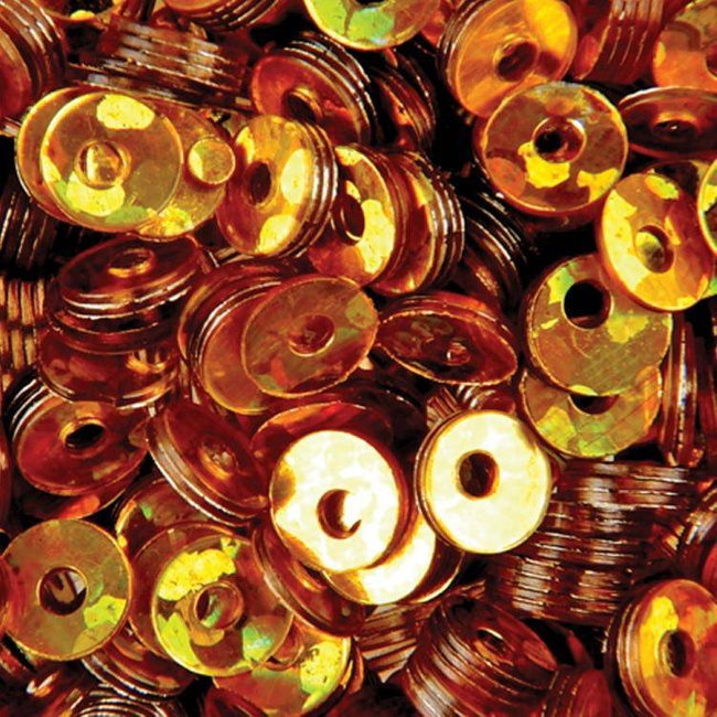 Hologram Sequins for Nail Design - Gold