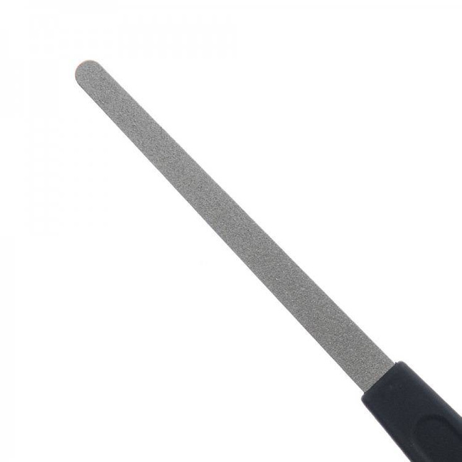 Sapphire Nail File with a Soft Touch Handle
