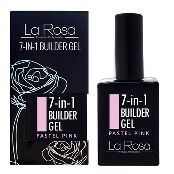 LaRosa 7-in-1 BUILDER GEL in a Bottle - PASTEL PINK