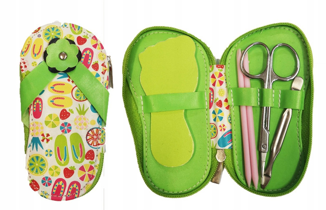 Mini manicure set "Flip-flops"