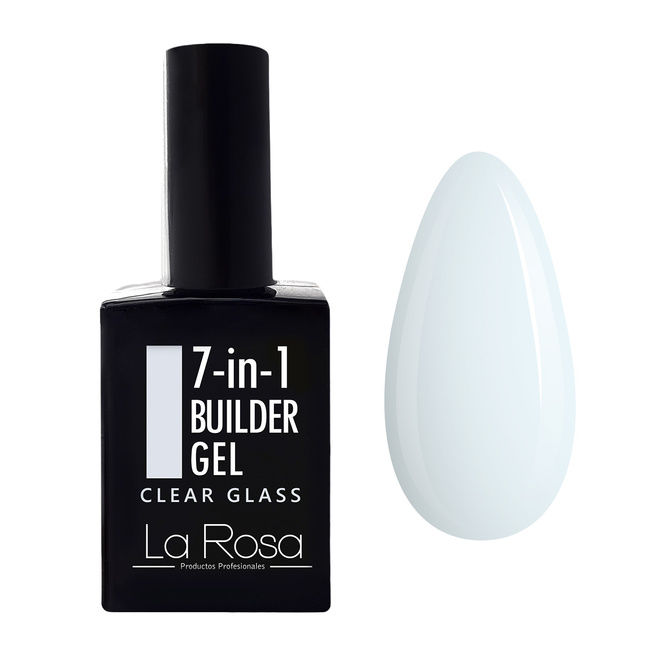 LaRosa 7-in-1 BUILDER GEL in a Bottle - CLEAR GLASS