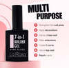 LaRosa 7-in-1 BUILDER GEL in a Bottle - PINK GLASS