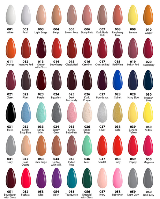 La Rosa Hybrid Gel Polish CREME Ruby