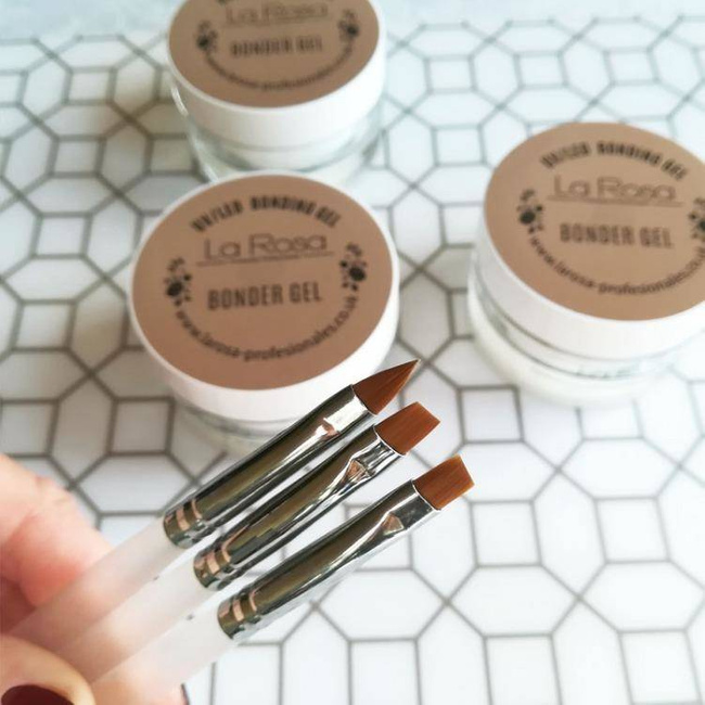 Straight Flat PRO Nylon Gel Brush