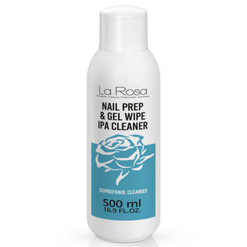 LaRosa IPA CLEANER 500 ml – Nail Prep & Gel Wipe – Gentle & Effective