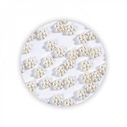 3D Flowers for Nail Art - White