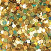 Honeycomb Hologram Glitter for Nails - Gold