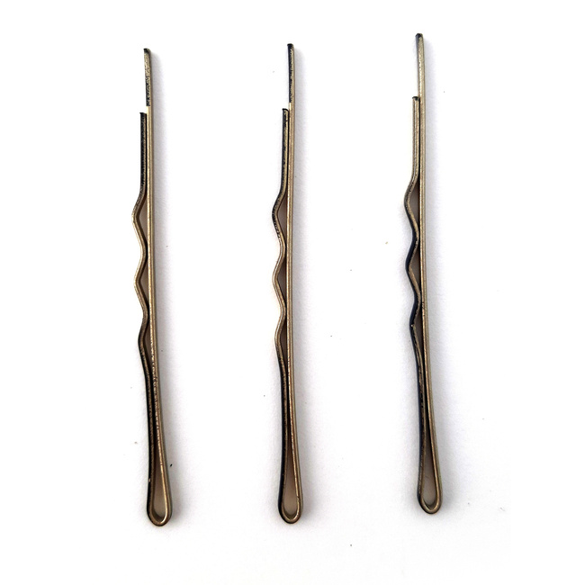 La Rosa shaded crimped bobby pins 6 cm