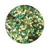 Honeycomb Hologram Glitter for Nails - Green