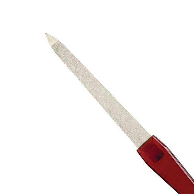 Sapphire Double-Sided Nail File - Ruby Red - 8 cm