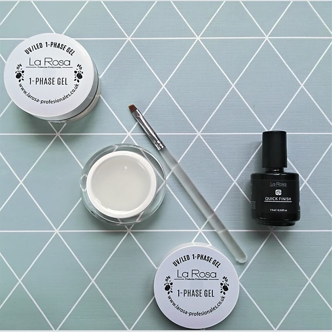 Building nail gel La Rosa 1-Phase 30 ml