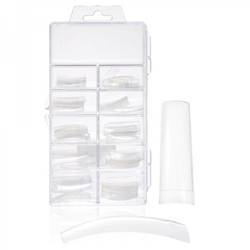 Professional Natural Nail Tips - Clear - pack of 100