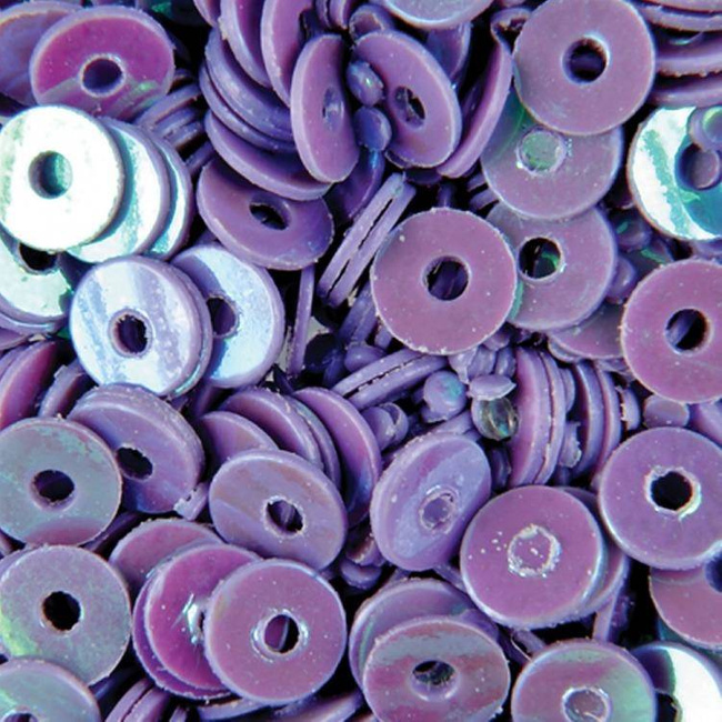 Hologram Sequins for Nail Design - Violet