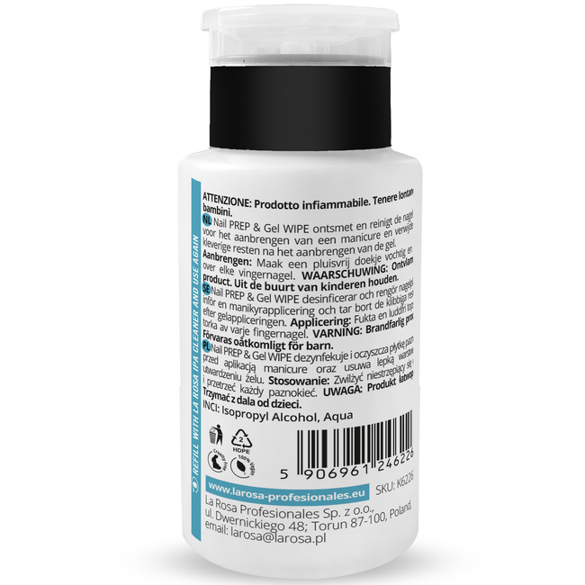 LaRosa IPA CLEANER 190ml with Pump Dispenser