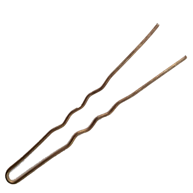 La Rosa 6.5 cm gold crimson hairpiece