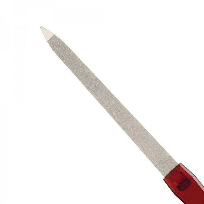 Sapphire Double-Sided Nail File - Ruby Red - 10 cm