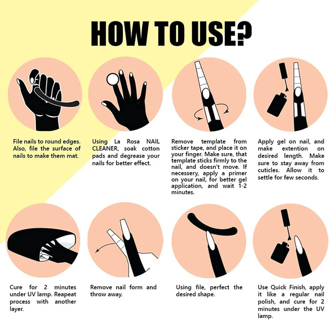 LaRosa 7-in-1 BUILDER GEL in a Bottle - CORAL