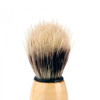 Natural bristle shaving brush