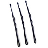 La Rosa black crimped hairpins with ball 6 cm