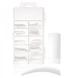 Professional Curve French Nail Tips - White - pack of 100