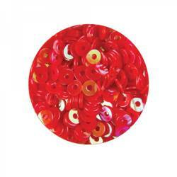 Hologram Sequins for Nail Design - Red