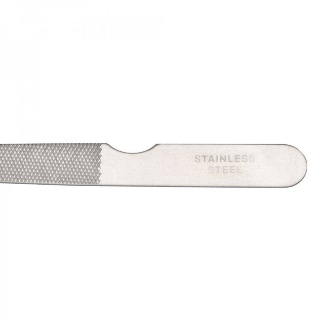 Metal Nail File with Cuticle Pusher