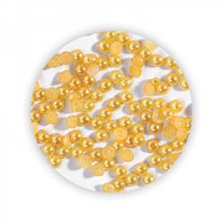 3D Pearls for Nail Decor - Gold