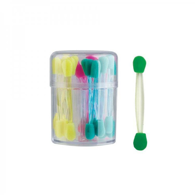 Eyeshadow Sponge Applicators in Container - 25 pcs