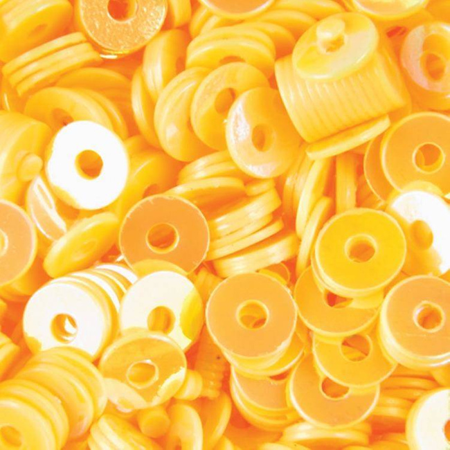 Hologram Sequins for Nail Design - Yellow