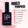 LaRosa 7-in-1 BUILDER GEL in a Bottle - DEEP PLUM PURPLE