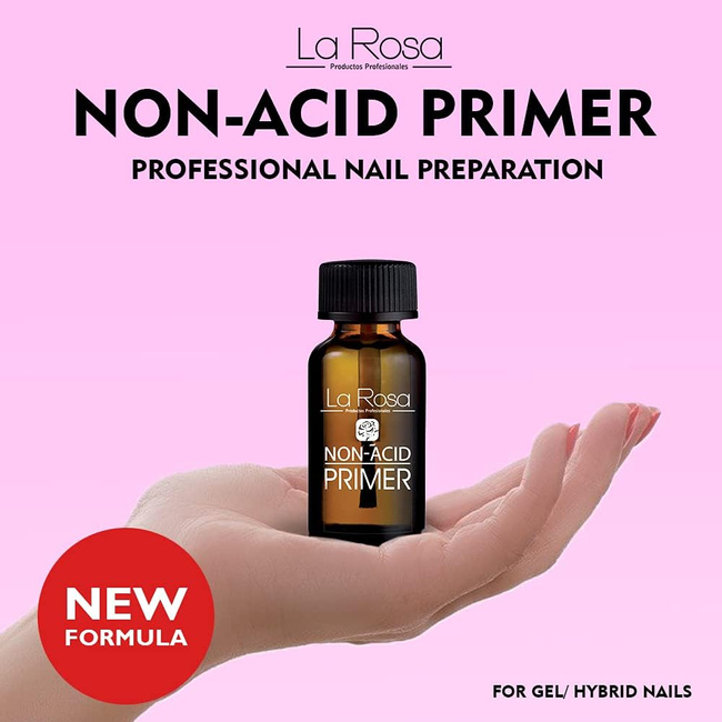 PRIMER Professional Nail Prep Dehydrator, Degreaser Before Acrylic, UV Led Gel Nails, Primer - Increases Adhesion (NON-ACID)