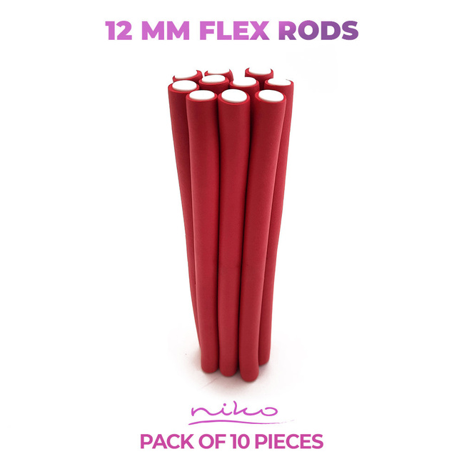 Hair curlers - long - diameter 12 mm