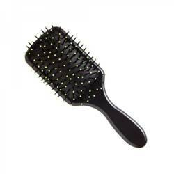 Small black rectangular hairbrush