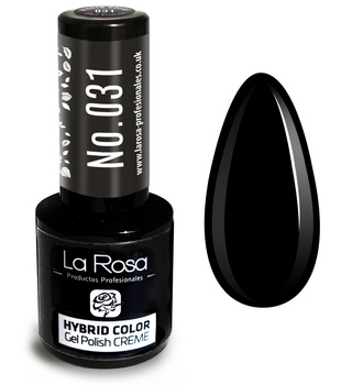 La Rosa Hybrid Gel Polish CREME Black