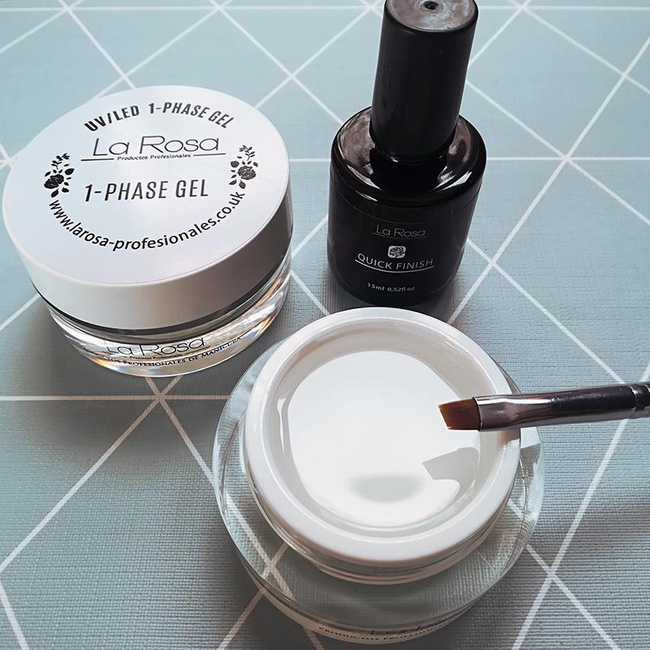 Building nail gel La Rosa 1-Phase 30 ml